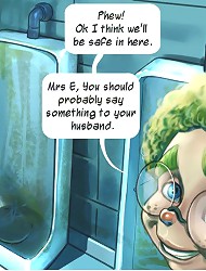 You should probably say something to your husband bitch, porn comics are waiting for your pussy