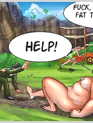 Fuck, you have enough fat at sex comics to make another human!