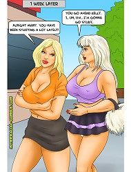 What was all that noise on cuckold comics last night mom? Probably just the TV dear