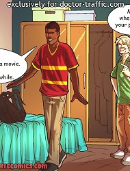 I got an idea on interracial cartoon porn, why dont you hide in my closet