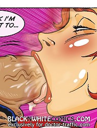 Now just sit back and try to relax with my cartoon boobs while momma gives you the best milk shake