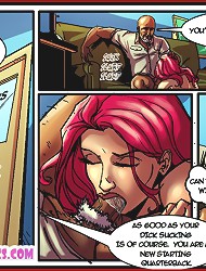 Cartoon porn pics. O fuck girl, youre a true head doctor! Come on and finish me off!