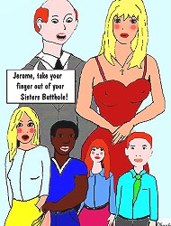 Make haste to get roost with good-looking black blokes in raunchy interracial cartoon porn sex!
