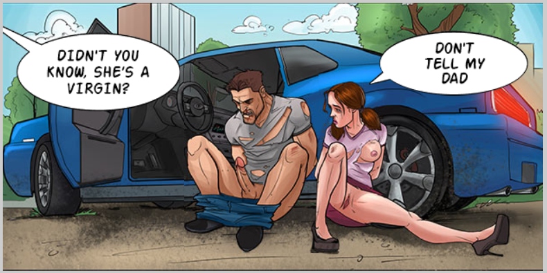 naked comics