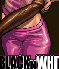 black and white comics