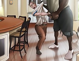 I was awakened by the noises of dark-colored man fucking the living heck out of Mandy in all of these cuckold toons