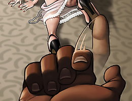 Interracial toon porno. Your doctor won't do it. I want you to shove your big dark schlong inside my ass once more