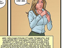 It's my mummy Beth in this comic xxx gallery we were looking at her first blowjob on tv